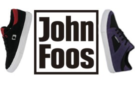 Muestras de producción para la marca John Foos. Muestras de capelladas y zapatillas vulcanizadas.