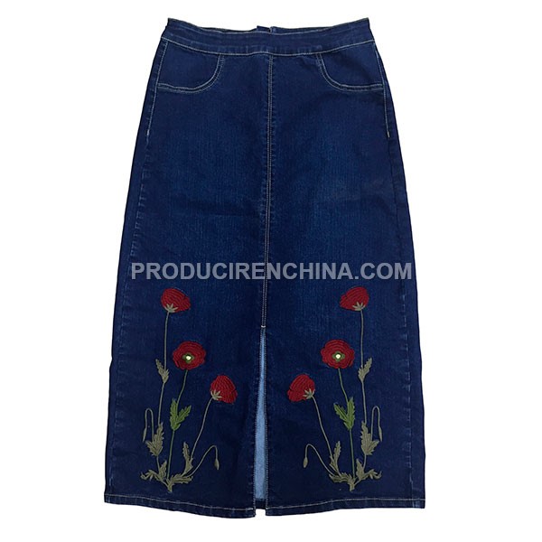 Falda de jeans/Jean skirt #MF-0011-image