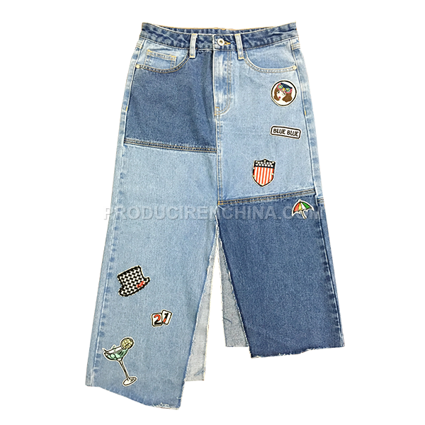 Falda de jeans/Jean skirt #MF-0021-image